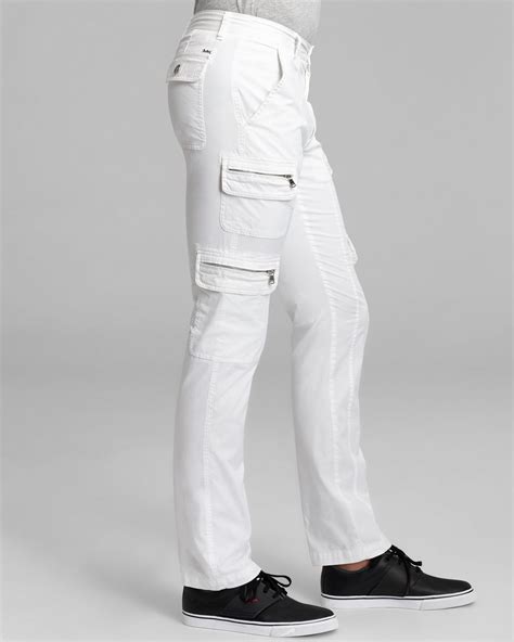 michael kors white cargo pants|Michael Kors pants jumpsuit.